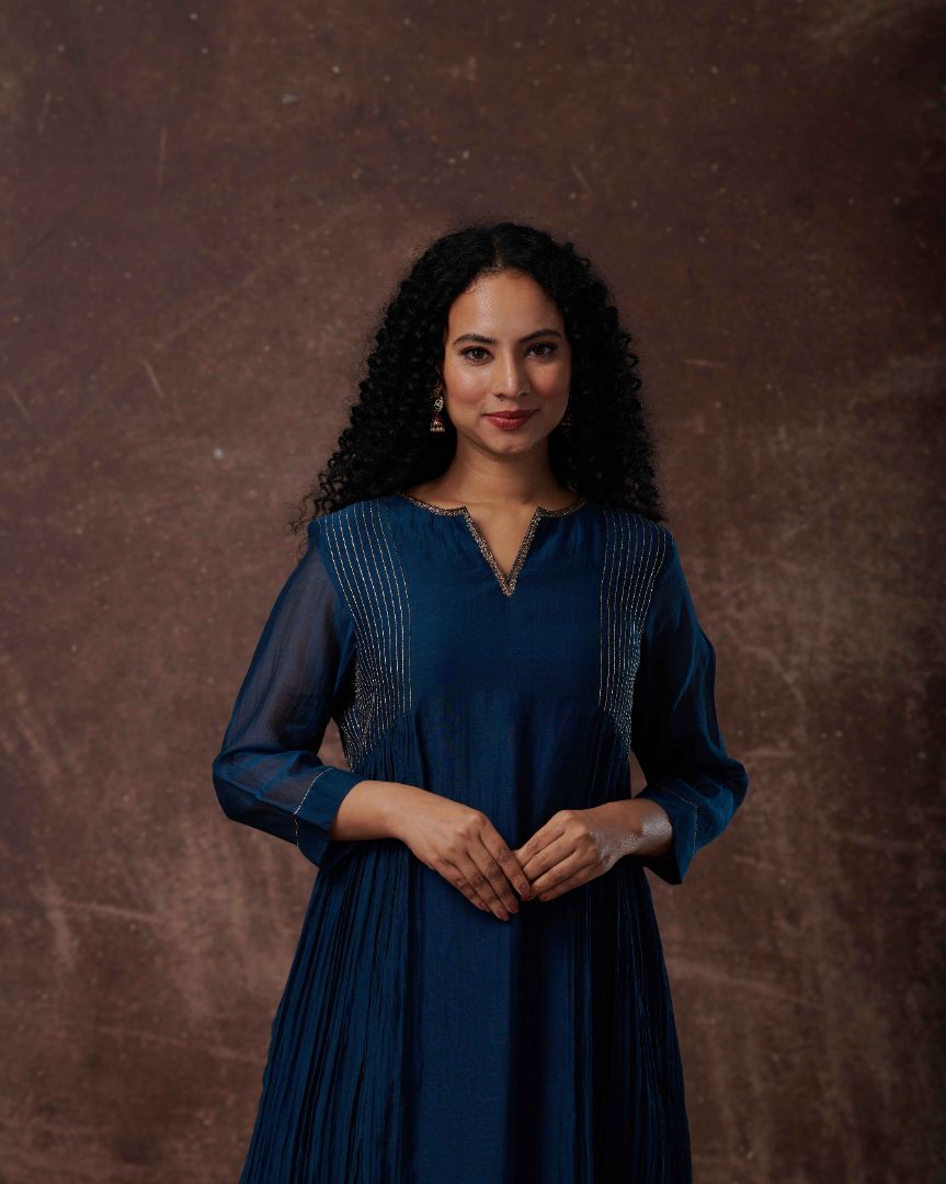 SALWAR SET IN LOYAL BLUE